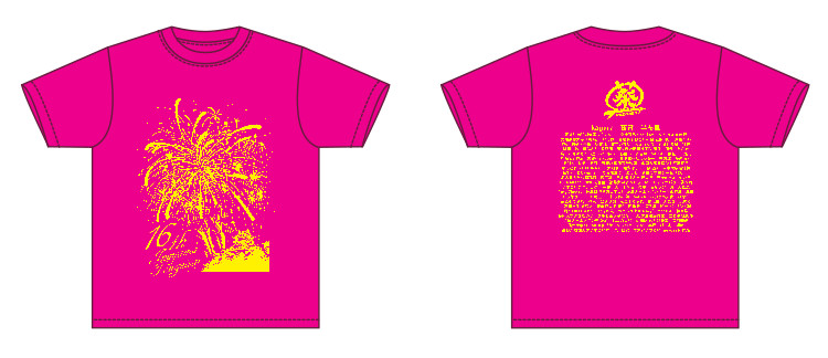 Tシャツ トロピカルピンク
